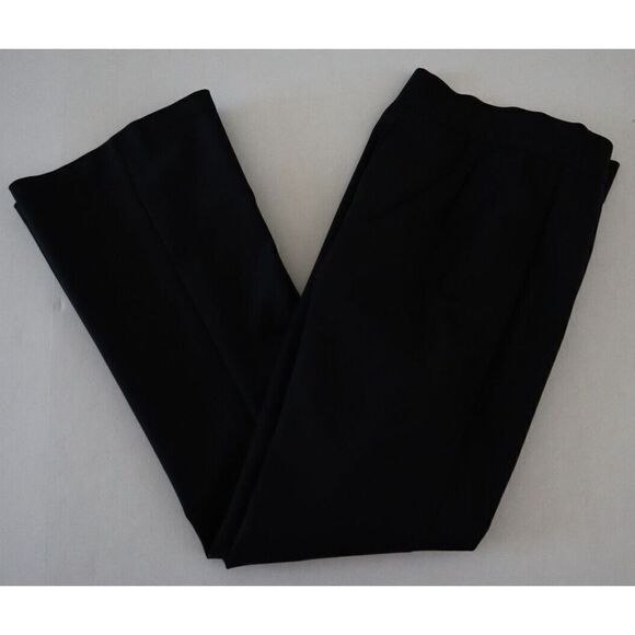 Elizabeth and James Women's Sz 4 Black Stretch Side Zip Bell Bottom Dress Pants - Picture 7 of 7